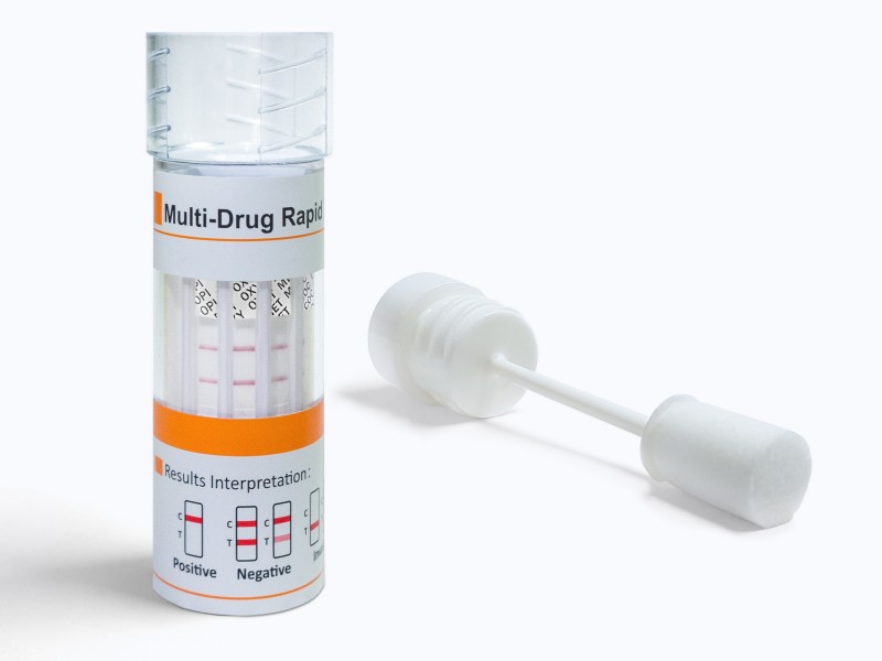 Test per droghe su campioni di saliva